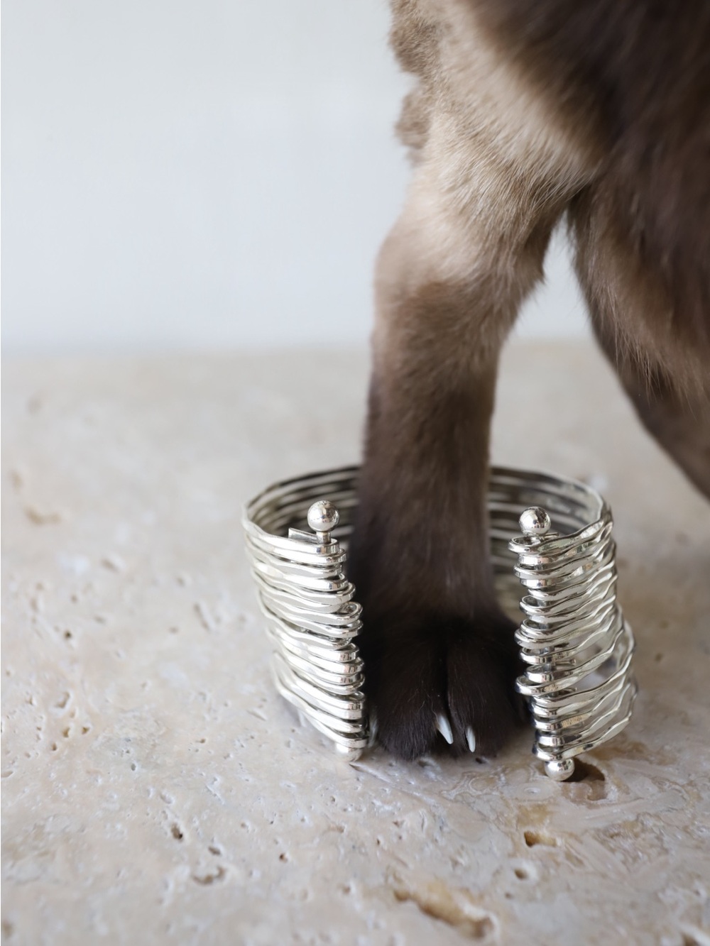 Silver Toned Cuff Bracelet